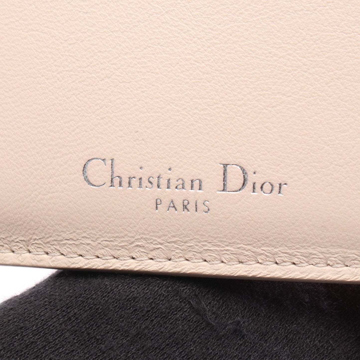ディオリッシモ ネオンカラー 三つ折り財布 レザー ピンクレッド クリスチャンディオール 財布・小物 Christian Dior