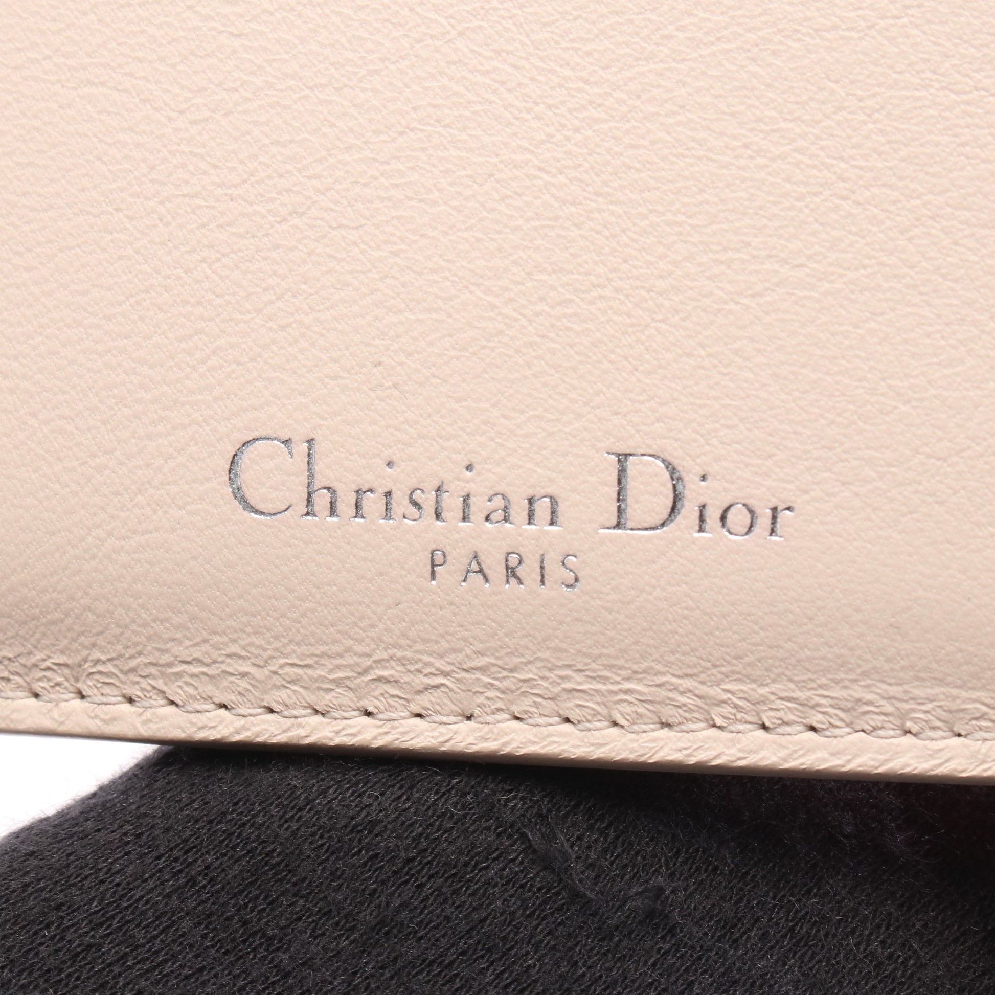 ディオリッシモ ネオンカラー 三つ折り財布 レザー ピンクレッド クリスチャンディオール 財布・小物 Christian Dior