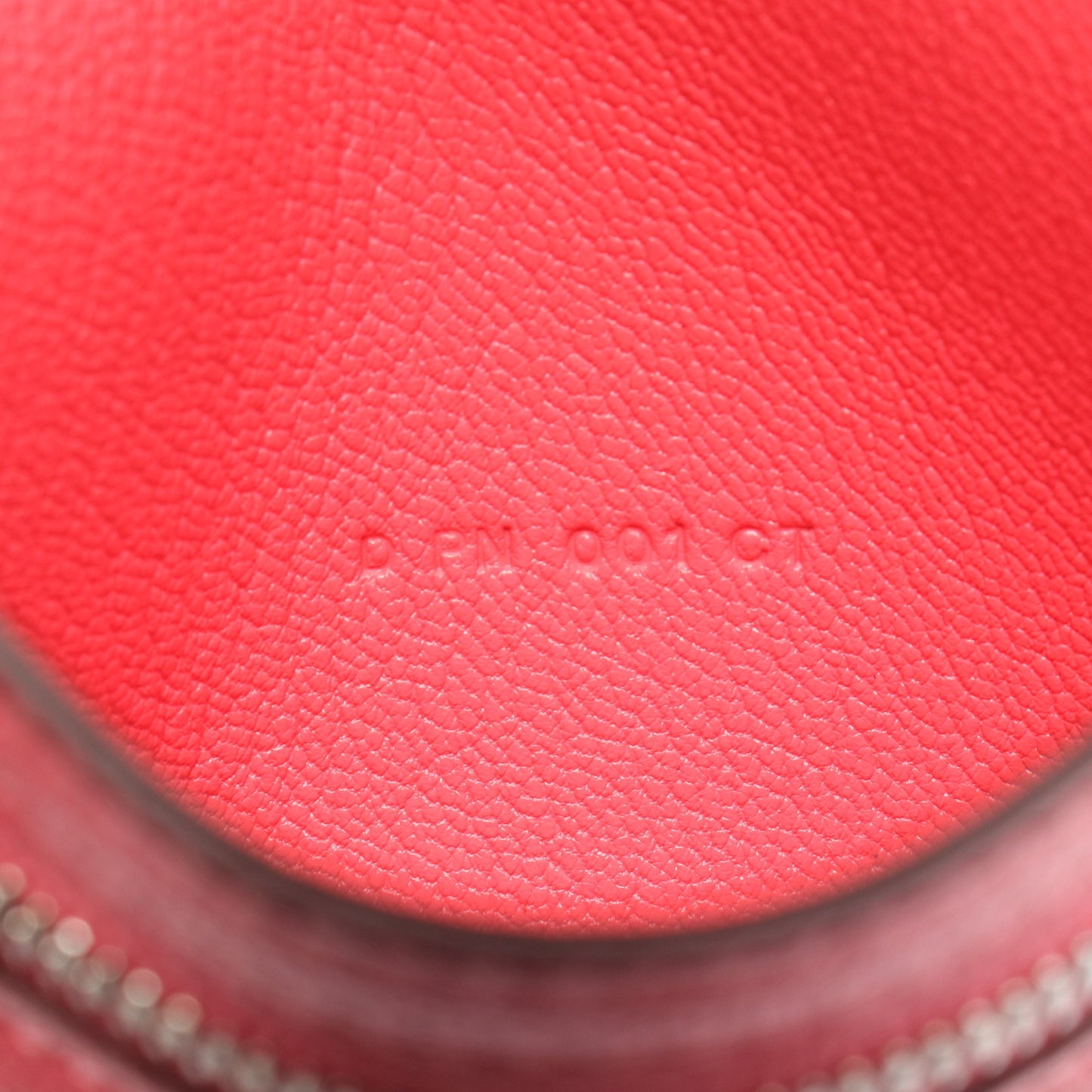 ベアンコンパクト ローズアザレ 二つ折り財布 シェーブル ピンク シルバー金具 D刻印 エルメス 財布・小物 HERMES