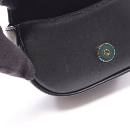 カモン ナノ ショルダーバッグ レザー ブラック フェンディ バッグ FENDI