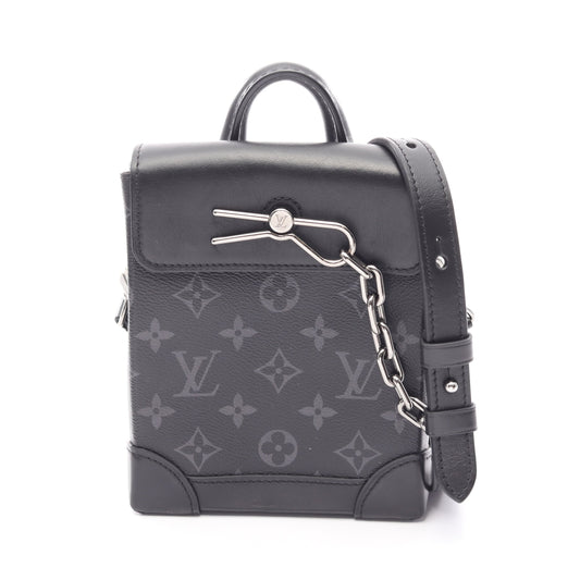 ナノ スチーマー モノグラムエクリプス 2WAY ショルダーバッグ PVC レザー ブラック ルイヴィトン バッグ LOUIS VUITTON