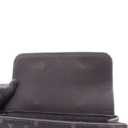 ナノ スチーマー モノグラムエクリプス 2WAY ショルダーバッグ PVC レザー ブラック ルイヴィトン バッグ LOUIS VUITTON