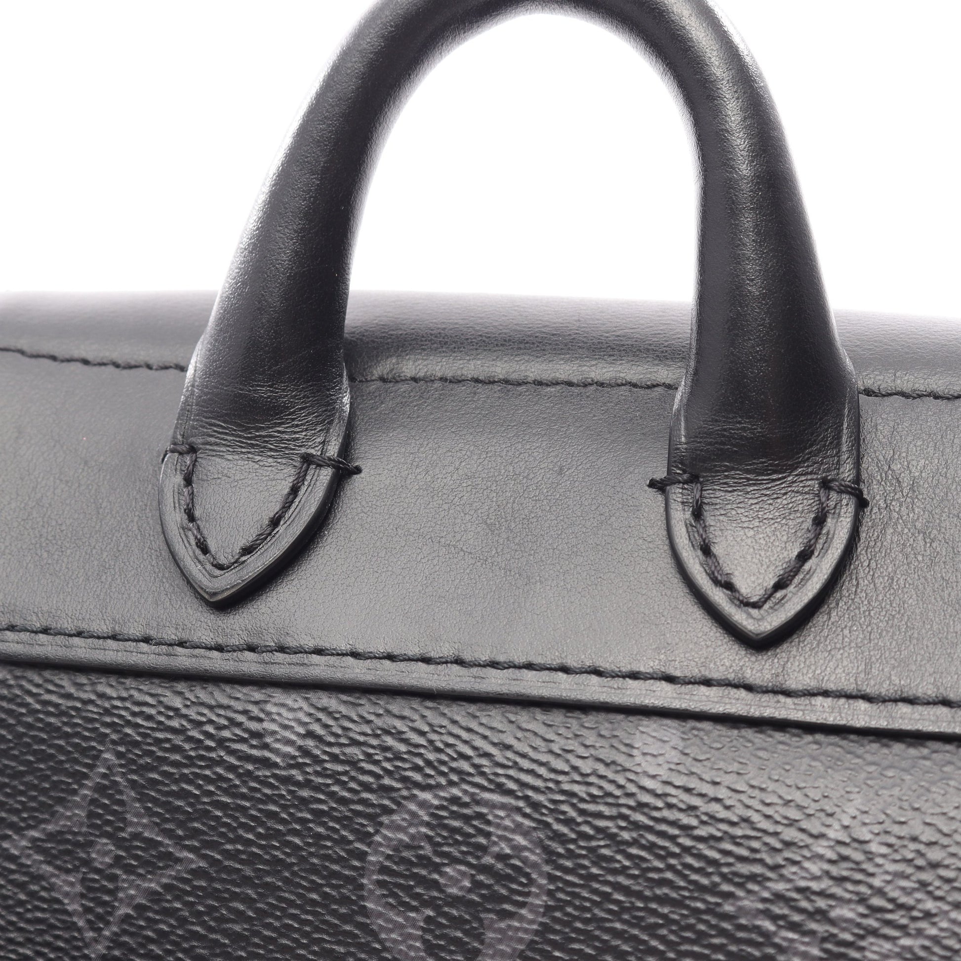 ナノ スチーマー モノグラムエクリプス 2WAY ショルダーバッグ PVC レザー ブラック ルイヴィトン バッグ LOUIS VUITTON