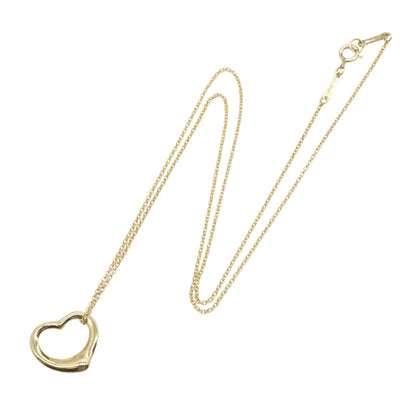 オープンハート ネックレス SM ネックレス K18YG イエローゴールド ティファニー アクセサリー TIFFANY & Co.