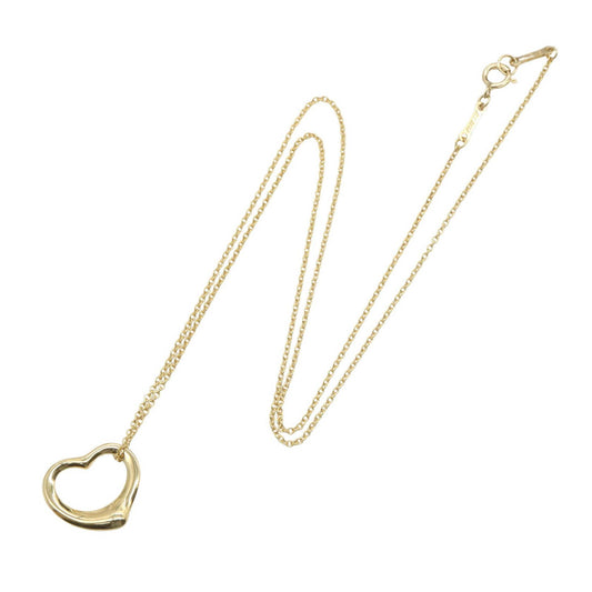 オープンハート ネックレス SM ネックレス K18YG イエローゴールド ティファニー アクセサリー TIFFANY & Co.