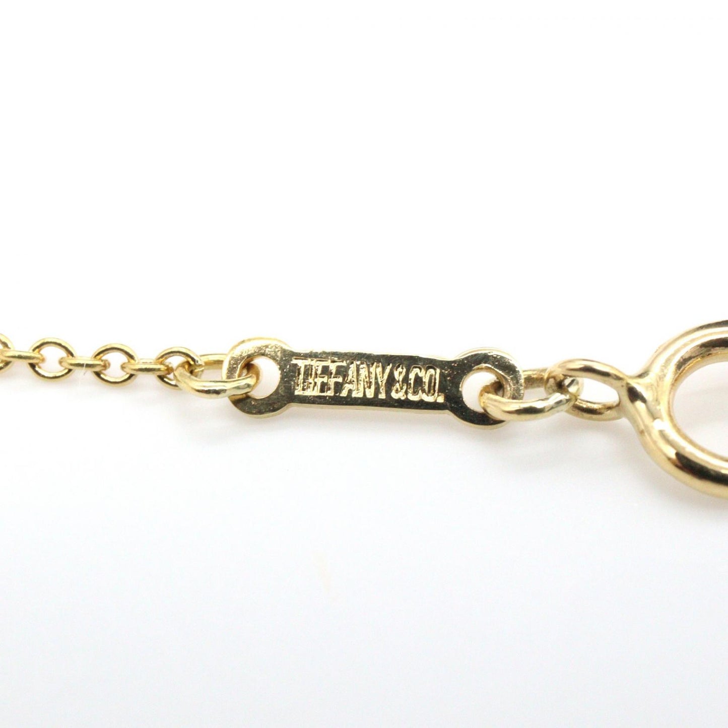オープンハート ネックレス SM ネックレス K18YG イエローゴールド ティファニー アクセサリー TIFFANY & Co.