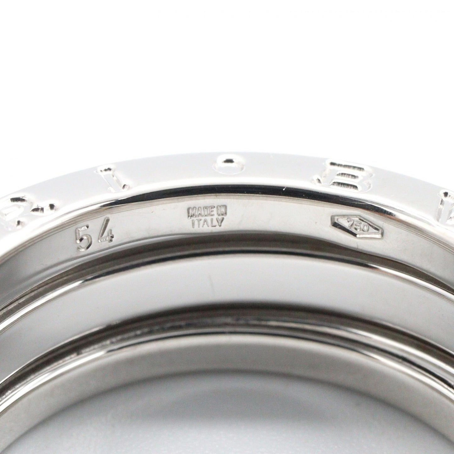 B-zero1 ビーゼロワンリング リング 指輪 K18WG ホワイトゴールド ブルガリ アクセサリー BVLGARI