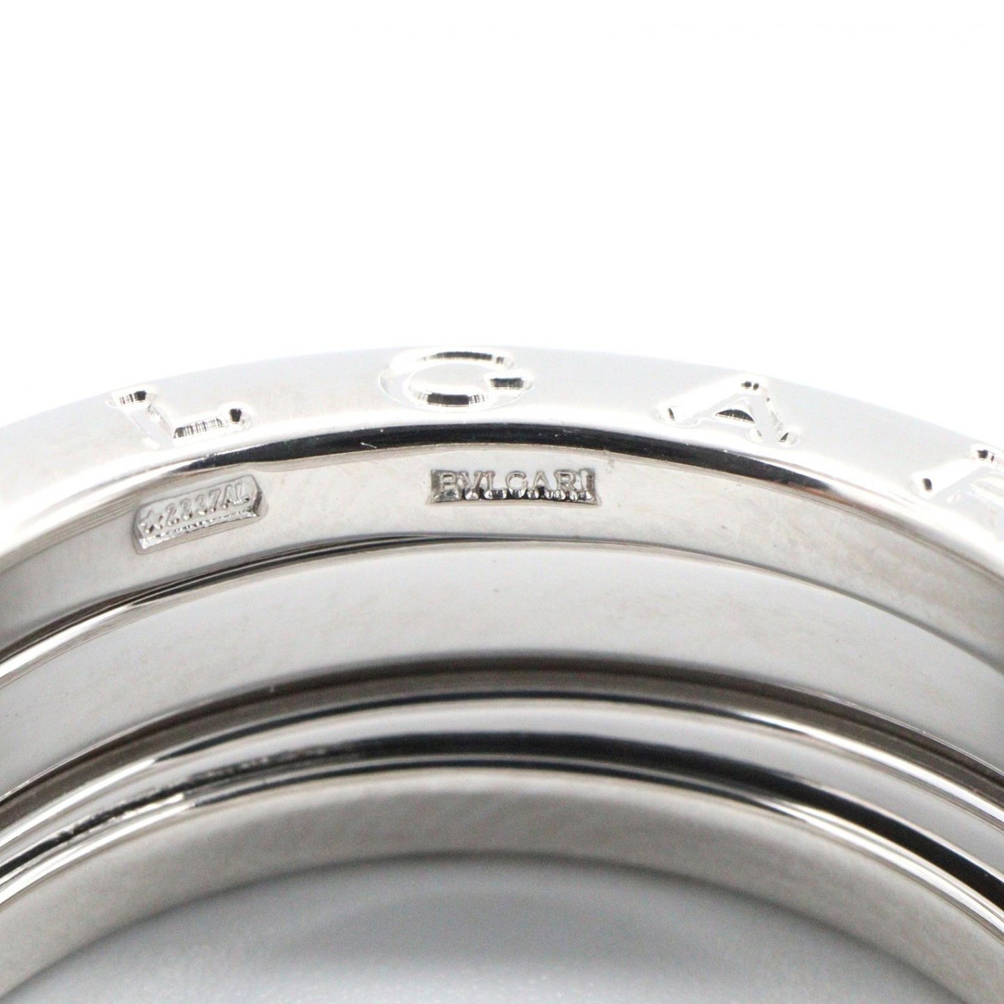 B-zero1 ビーゼロワンリング リング 指輪 K18WG ホワイトゴールド ブルガリ アクセサリー BVLGARI