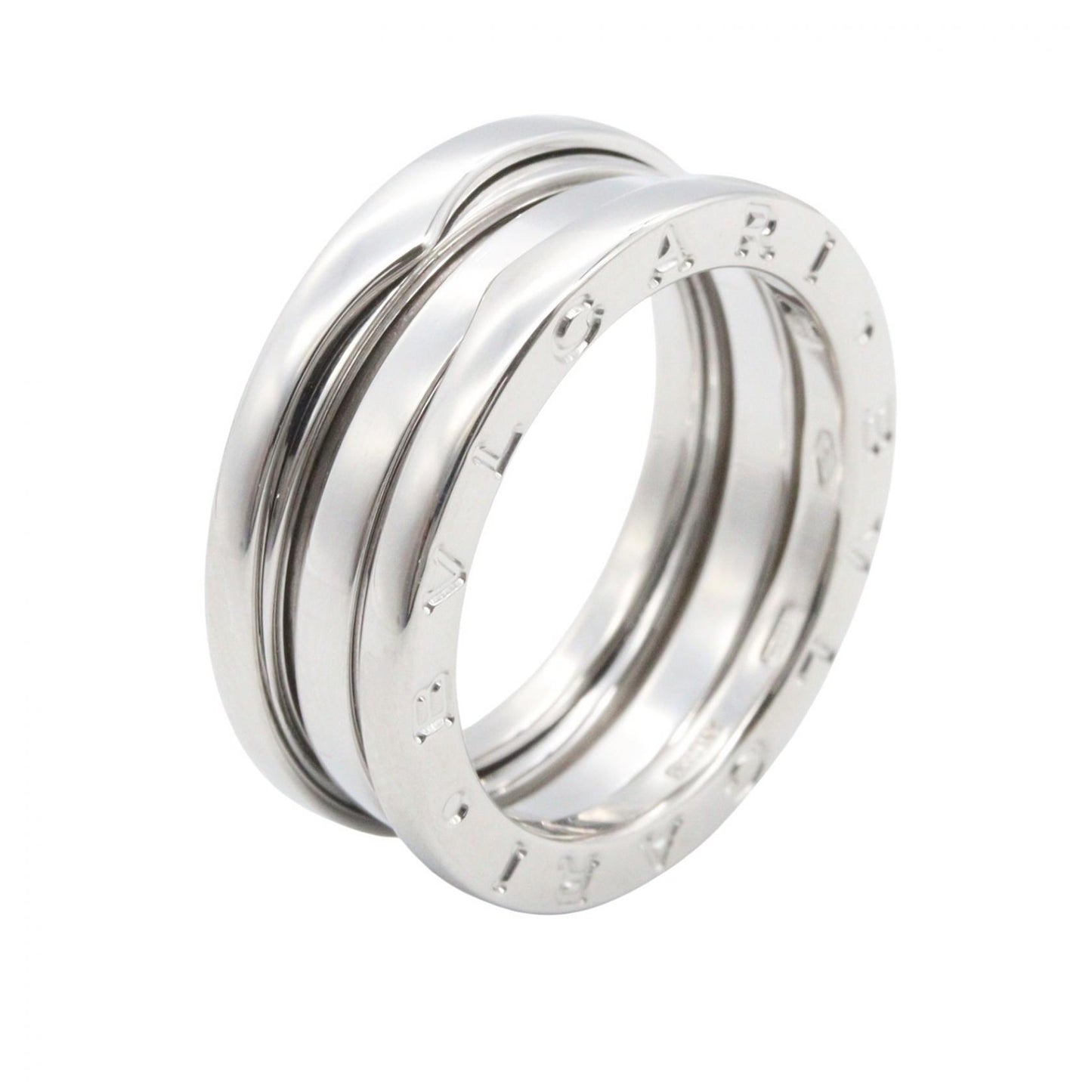 B-zero1 ビーゼロワンリング リング 指輪 K18WG ホワイトゴールド ブルガリ アクセサリー BVLGARI