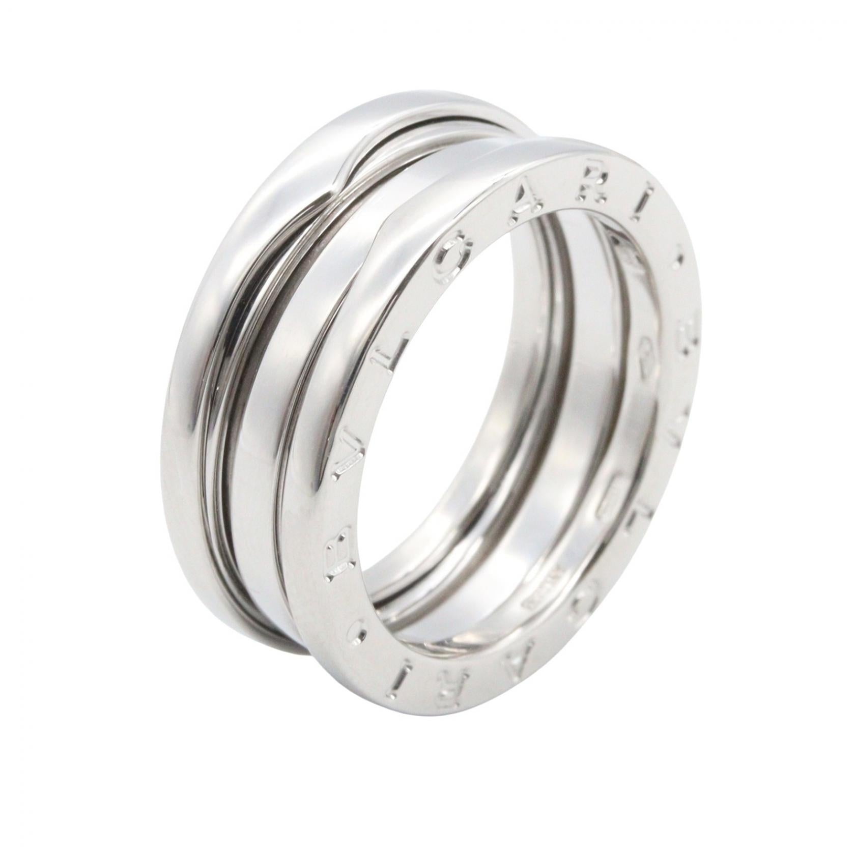 B-zero1 ビーゼロワンリング リング 指輪 K18WG ホワイトゴールド ブルガリ アクセサリー BVLGARI