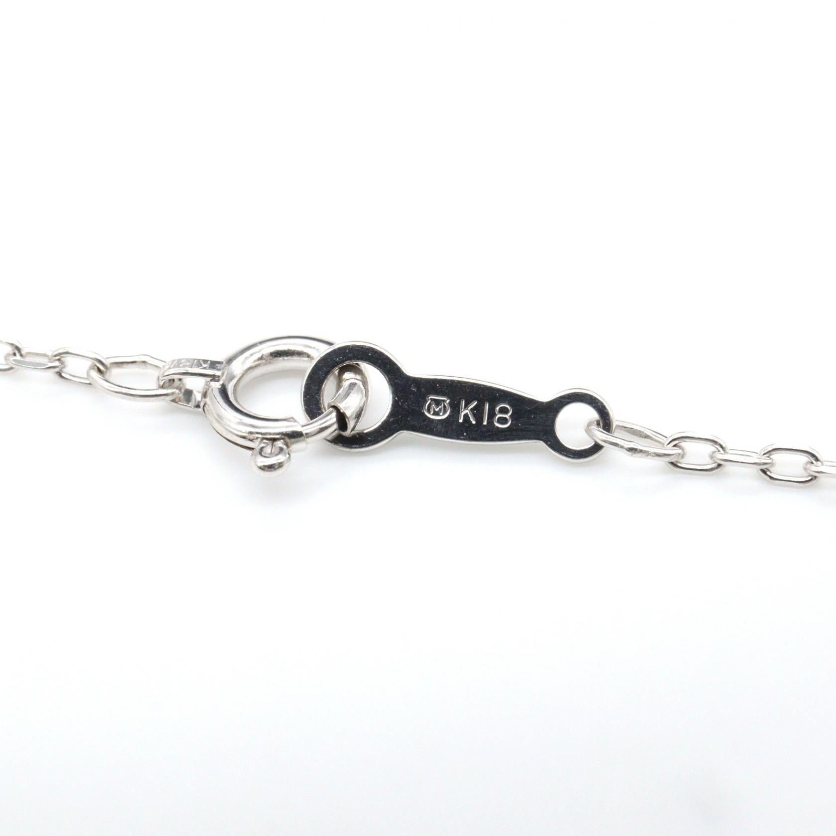 ダイヤ ネックレス ネックレス K18PG K18WG ダイヤモンド ピンクゴールド ホワイトゴールド クリア ミキモト アクセサリー MIKIMOTO