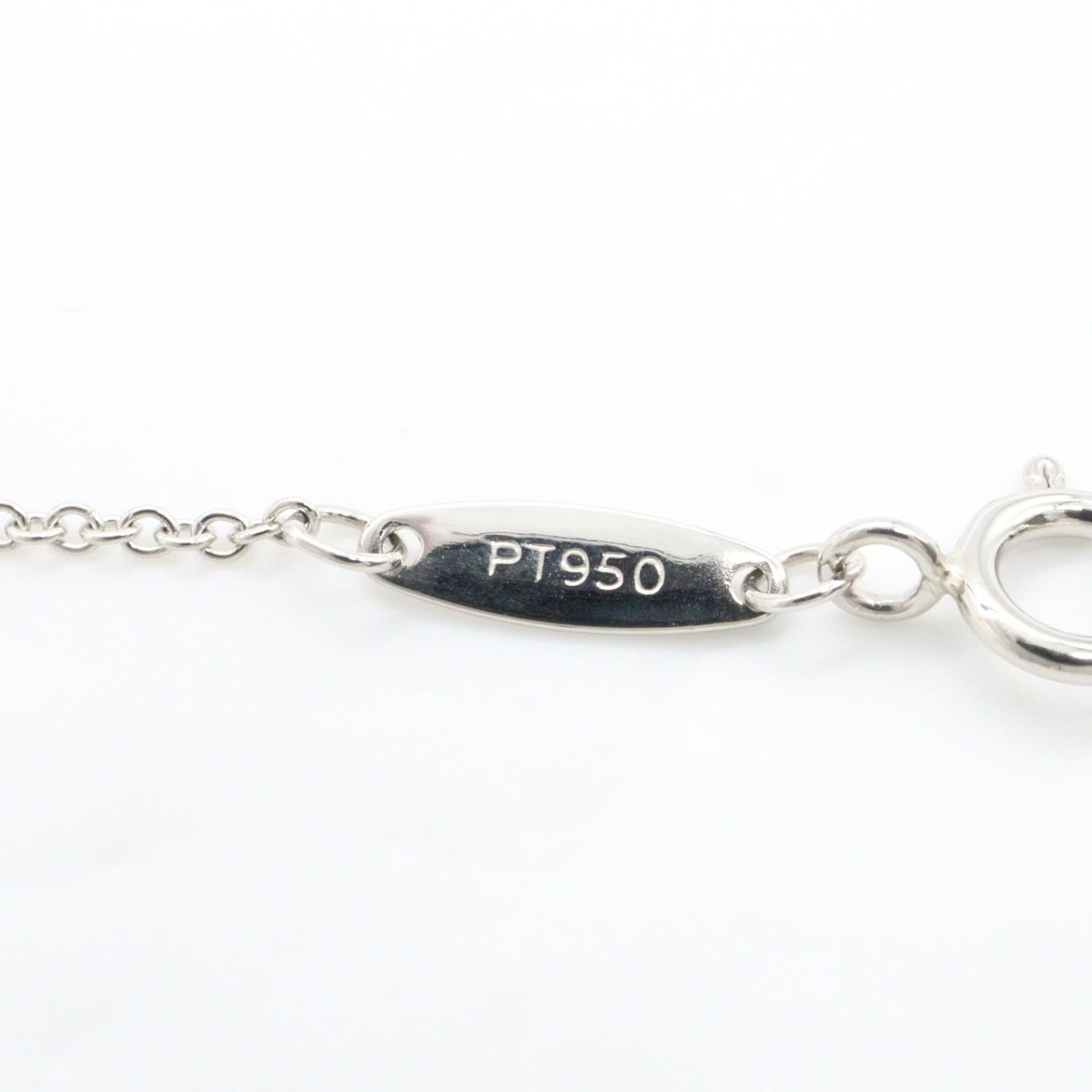 バイザヤード ネックレス ネックレス PT950 ダイヤモンド クリア ティファニー アクセサリー TIFFANY & Co.