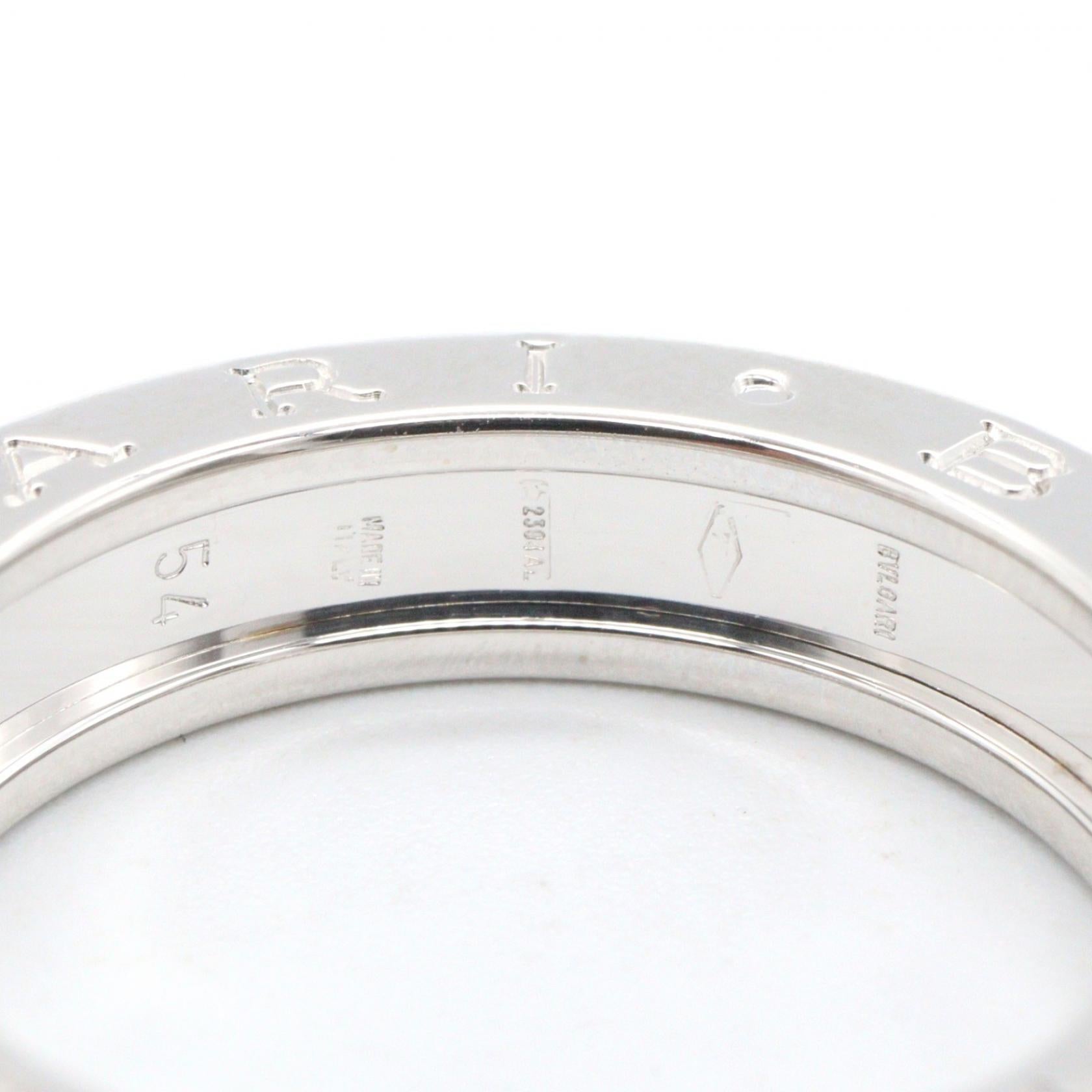B-zero1 ビーゼロワン リング 1バンド リング 指輪 K18WG ホワイトゴールド ブルガリ アクセサリー BVLGARI