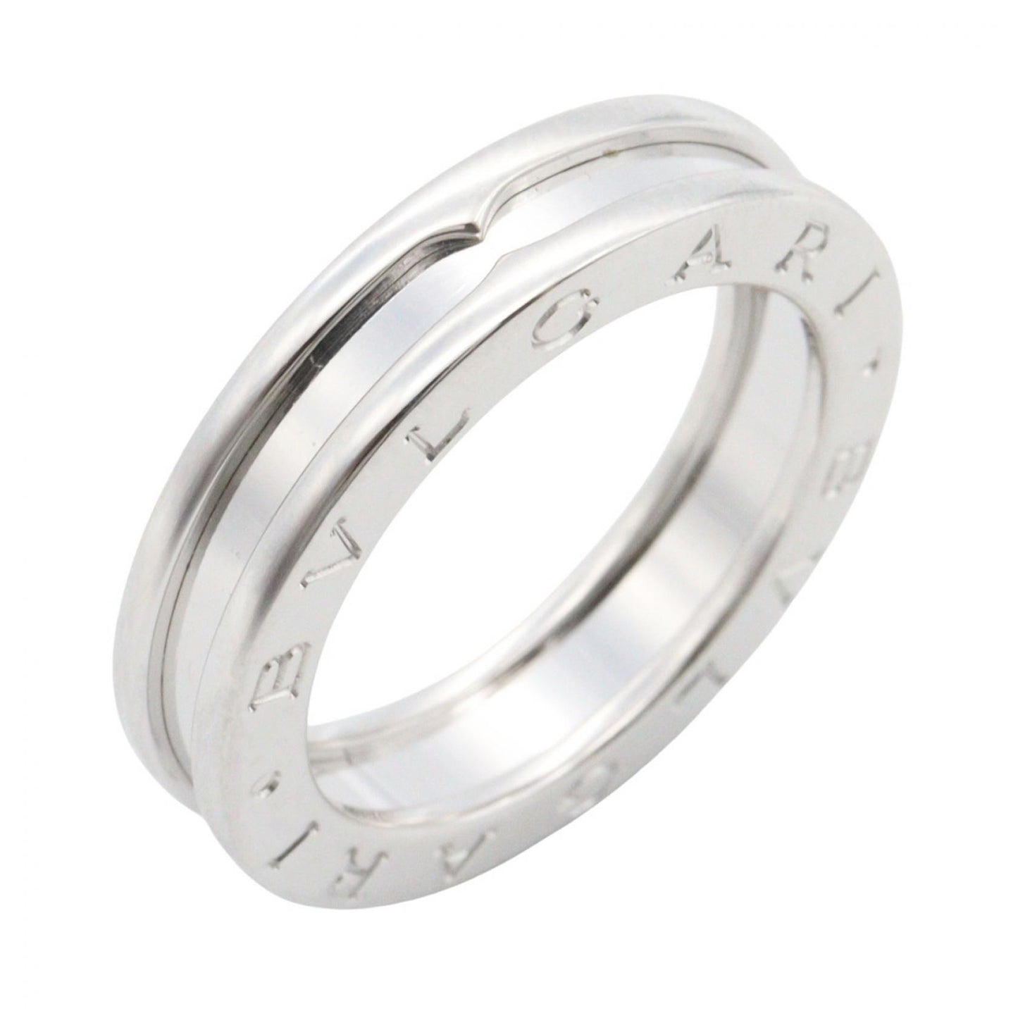 B-zero1 ビーゼロワン リング 1バンド リング 指輪 K18WG ホワイトゴールド ブルガリ アクセサリー BVLGARI