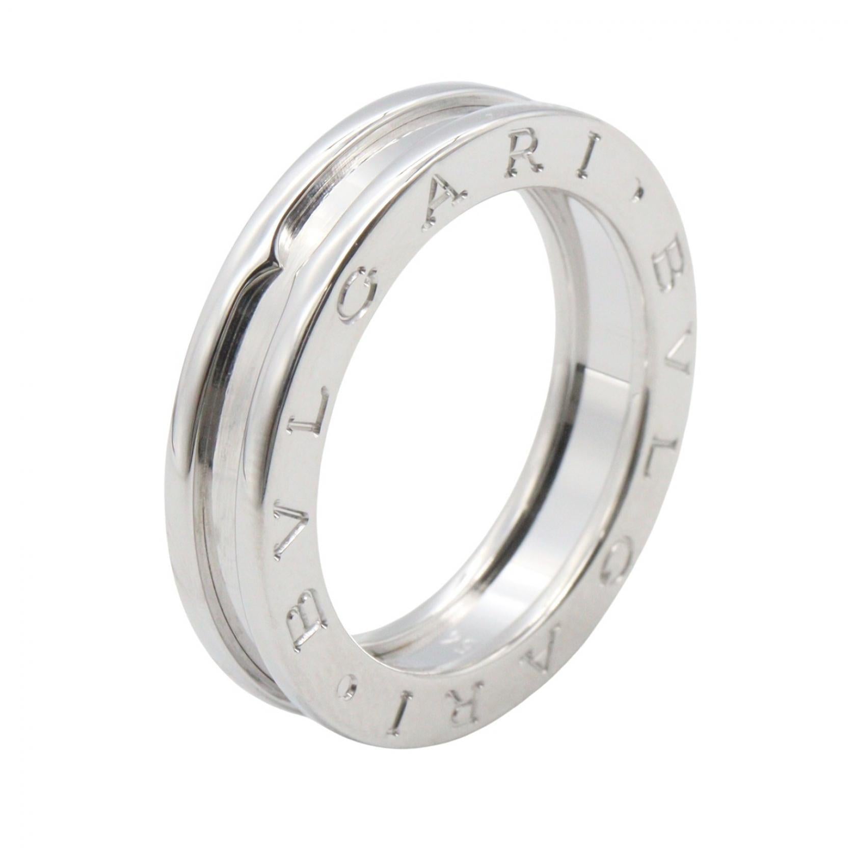 B-zero1 ビーゼロワン リング 1バンド リング 指輪 K18WG ホワイトゴールド ブルガリ アクセサリー BVLGARI