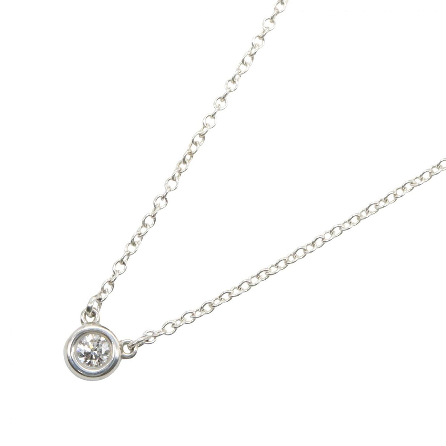 バイザヤードネックレス ネックレス SV925 ダイヤモンド クリア ティファニー アクセサリー TIFFANY & Co.