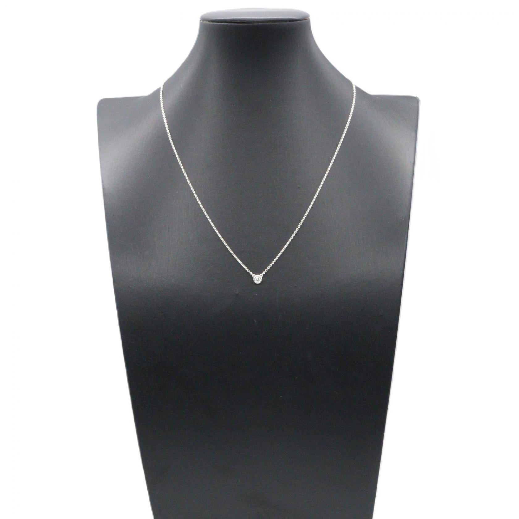 バイザヤードネックレス ネックレス SV925 ダイヤモンド クリア ティファニー アクセサリー TIFFANY & Co.