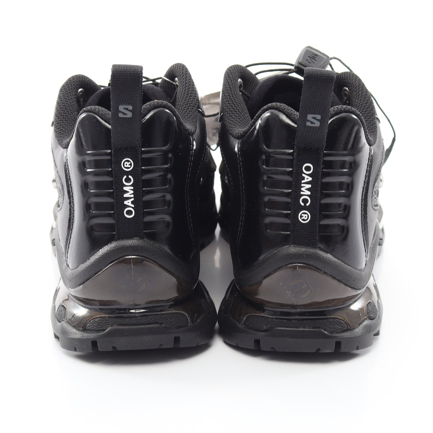 OAMC × SALOMON XT-QUEST スニーカー レザー ファブリック ブラック オーエーエムシー