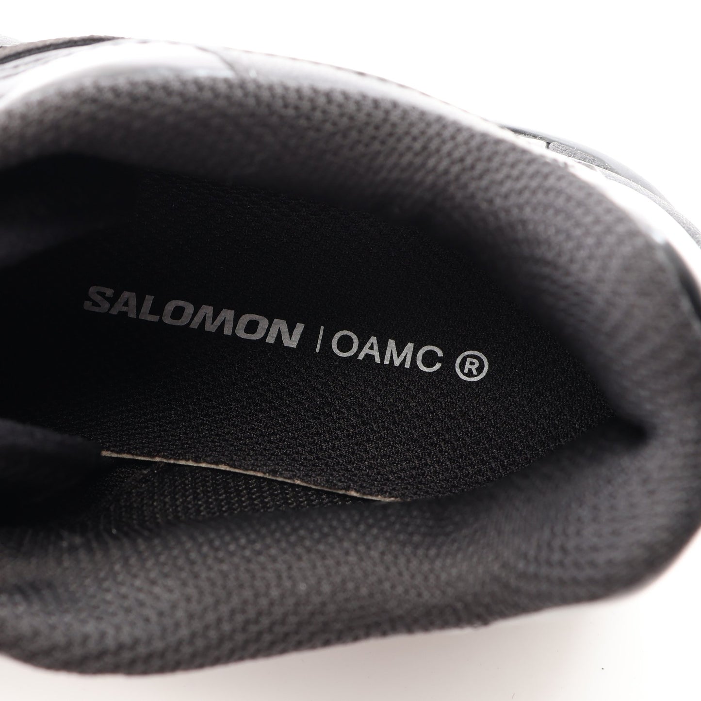 OAMC × SALOMON XT-QUEST スニーカー ファブリック レザー ブラック オーエーエムシー シューズ OAMC