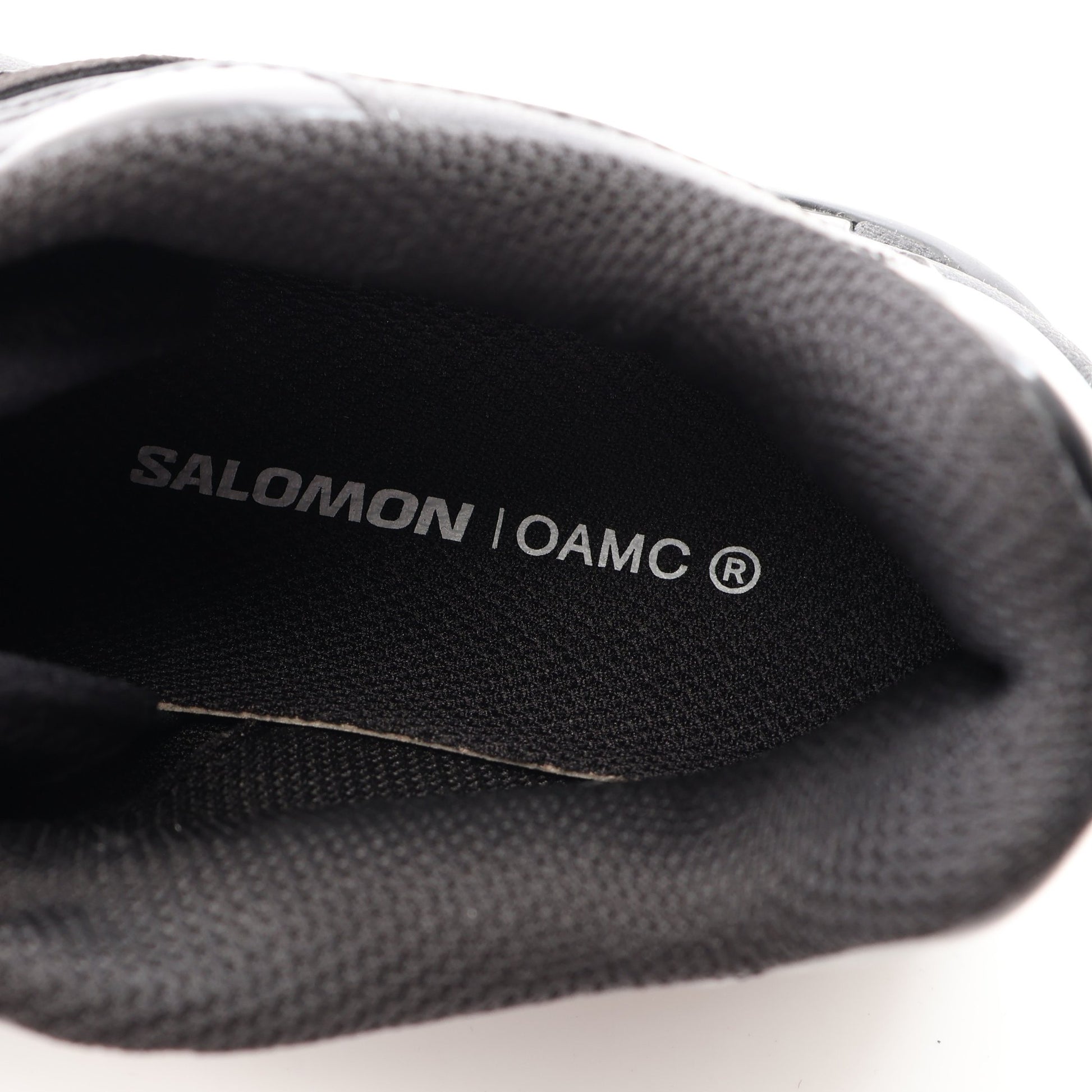 OAMC × SALOMON XT-QUEST スニーカー ファブリック レザー ブラック オーエーエムシー シューズ OAMC
