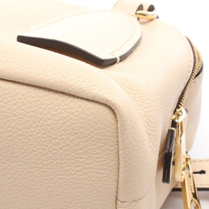 DARIA SMALL DAY BAG 2WAY ショルダーバッグ レザー ライトベージュ クロエ