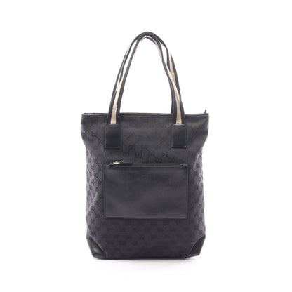 GGキャンバス ショルダーバッグ トートバッグ キャンバス レザー ブラック グッチ バッグ GUCCI