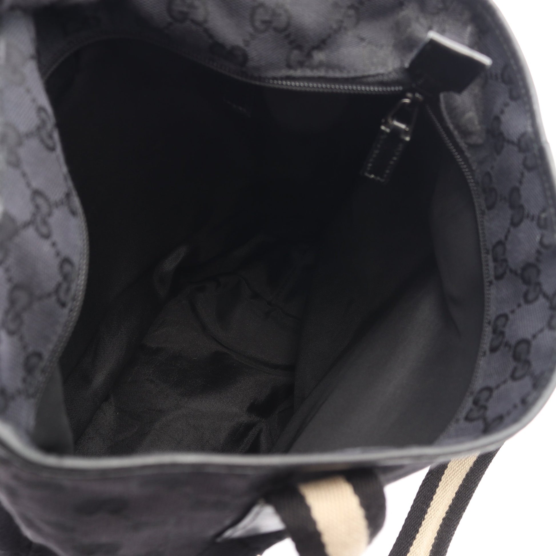 GGキャンバス ショルダーバッグ トートバッグ キャンバス レザー ブラック グッチ バッグ GUCCI