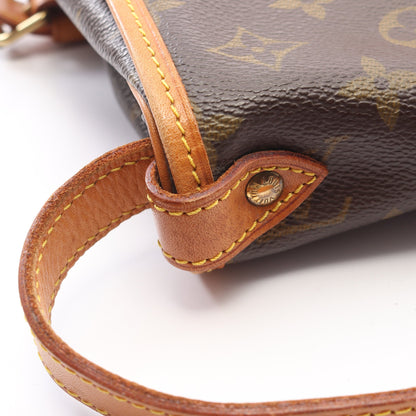ソミュール30 モノグラム ショルダーバッグ PVC レザー ブラウン ルイヴィトン バッグ LOUIS VUITTON