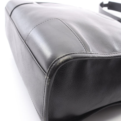 アナグラム ショルダーバッグ レザー ブラック ロエベ バッグ LOEWE