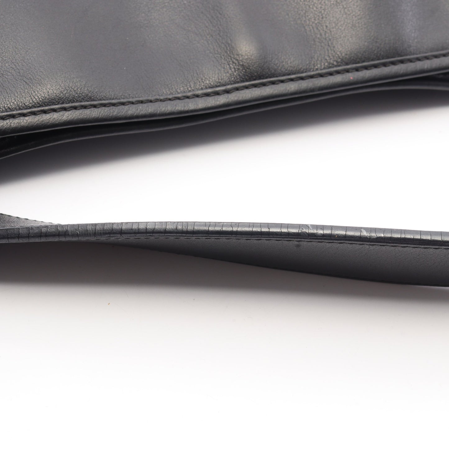 アナグラム ショルダーバッグ レザー ブラック ロエベ バッグ LOEWE