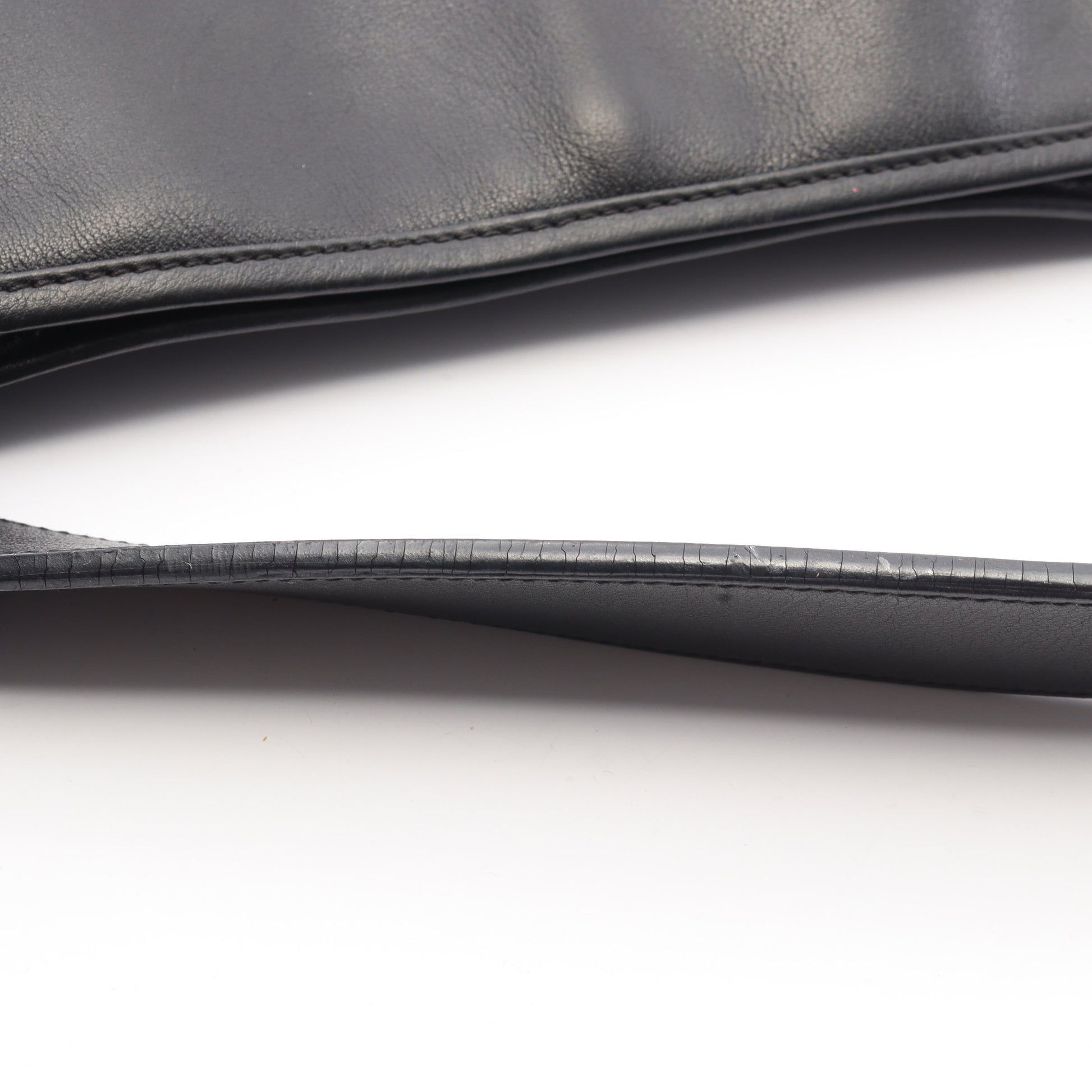 アナグラム ショルダーバッグ レザー ブラック ロエベ バッグ LOEWE