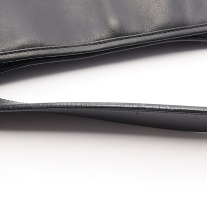 アナグラム ショルダーバッグ レザー ブラック ロエベ バッグ LOEWE