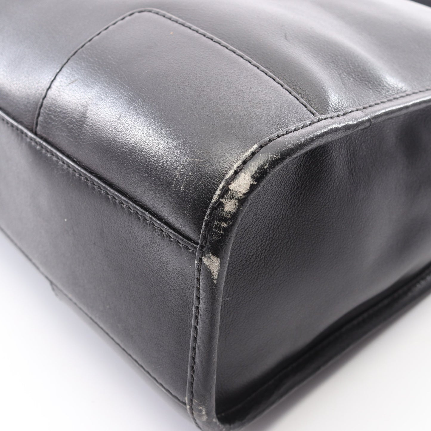 アナグラム ショルダーバッグ レザー ブラック ロエベ バッグ LOEWE