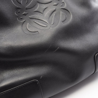 アナグラム ショルダーバッグ レザー ブラック ロエベ バッグ LOEWE