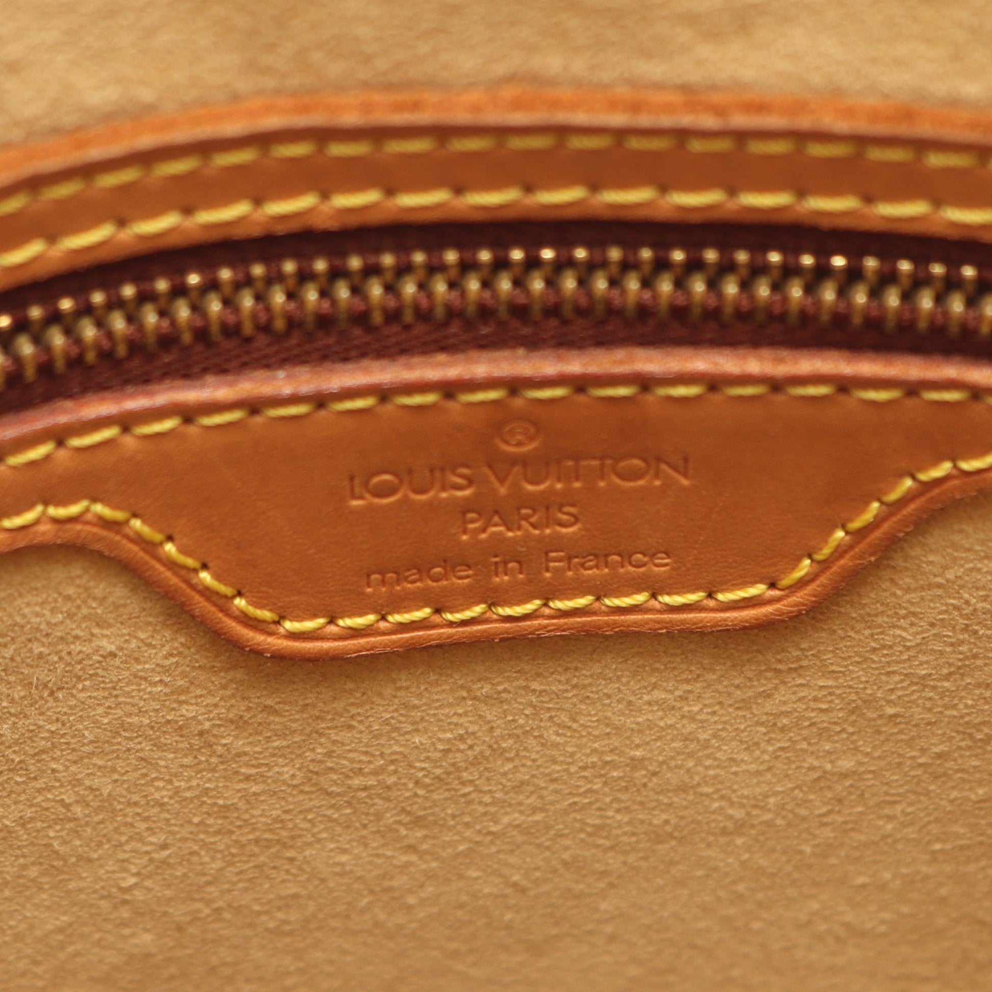ルーピングGM モノグラム ショルダーバッグ PVC レザー ブラウン ルイヴィトン バッグ LOUIS VUITTON