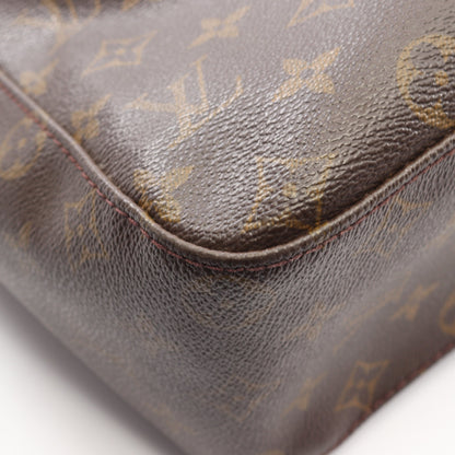 ルーピングGM モノグラム ショルダーバッグ PVC レザー ブラウン ルイヴィトン バッグ LOUIS VUITTON