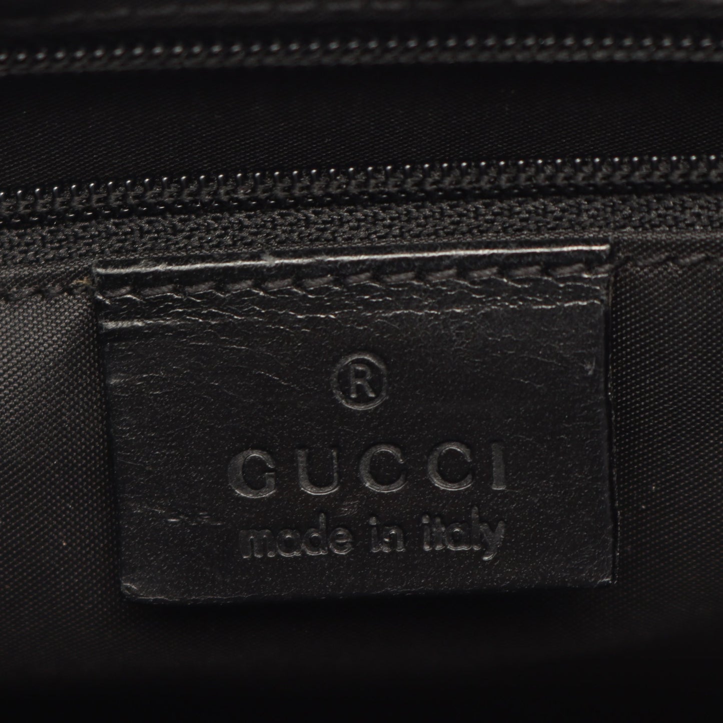 ジャッキー ショルダーバッグ トートバッグ キャンバス レザー ブラック グッチ バッグ GUCCI