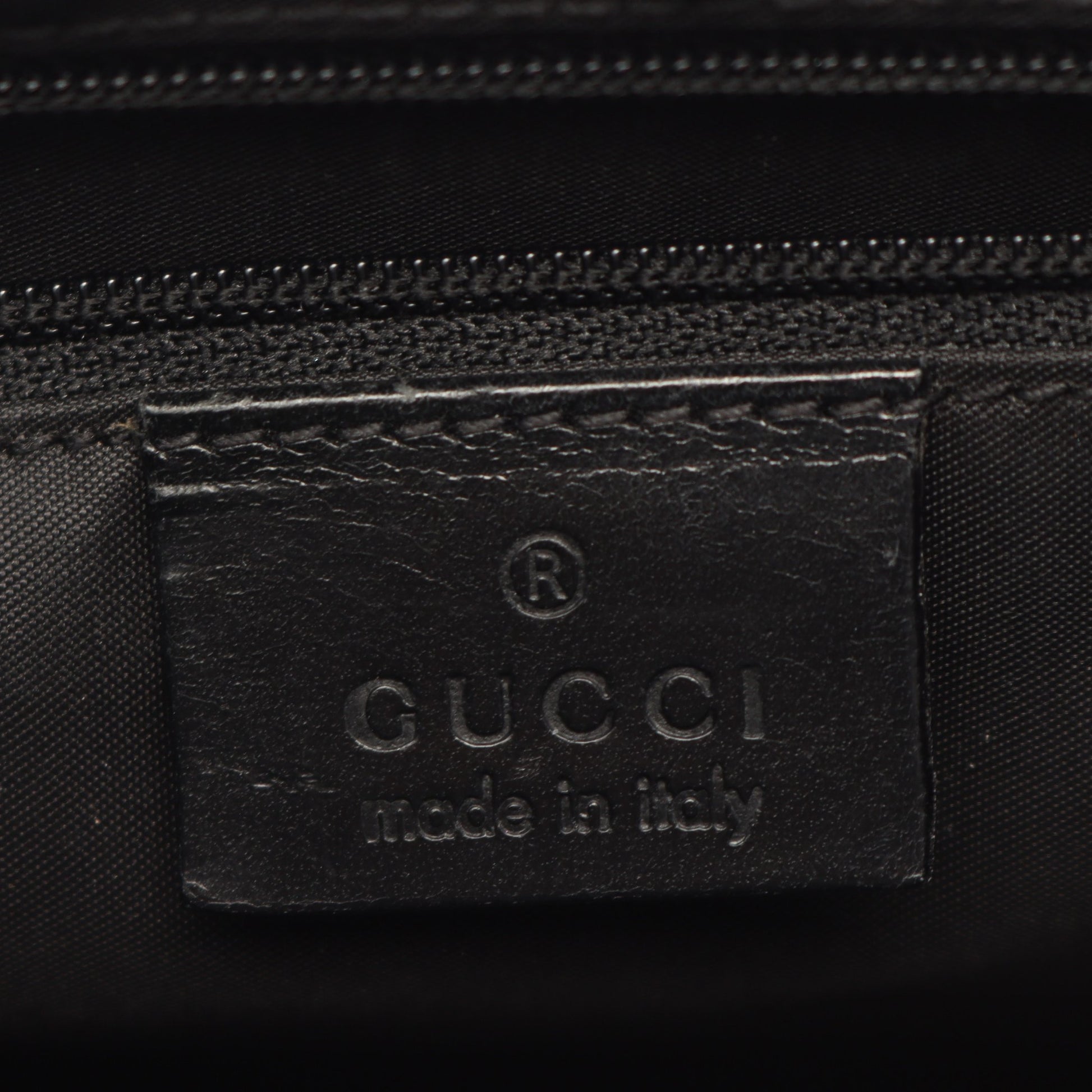 ジャッキー ショルダーバッグ トートバッグ キャンバス レザー ブラック グッチ バッグ GUCCI