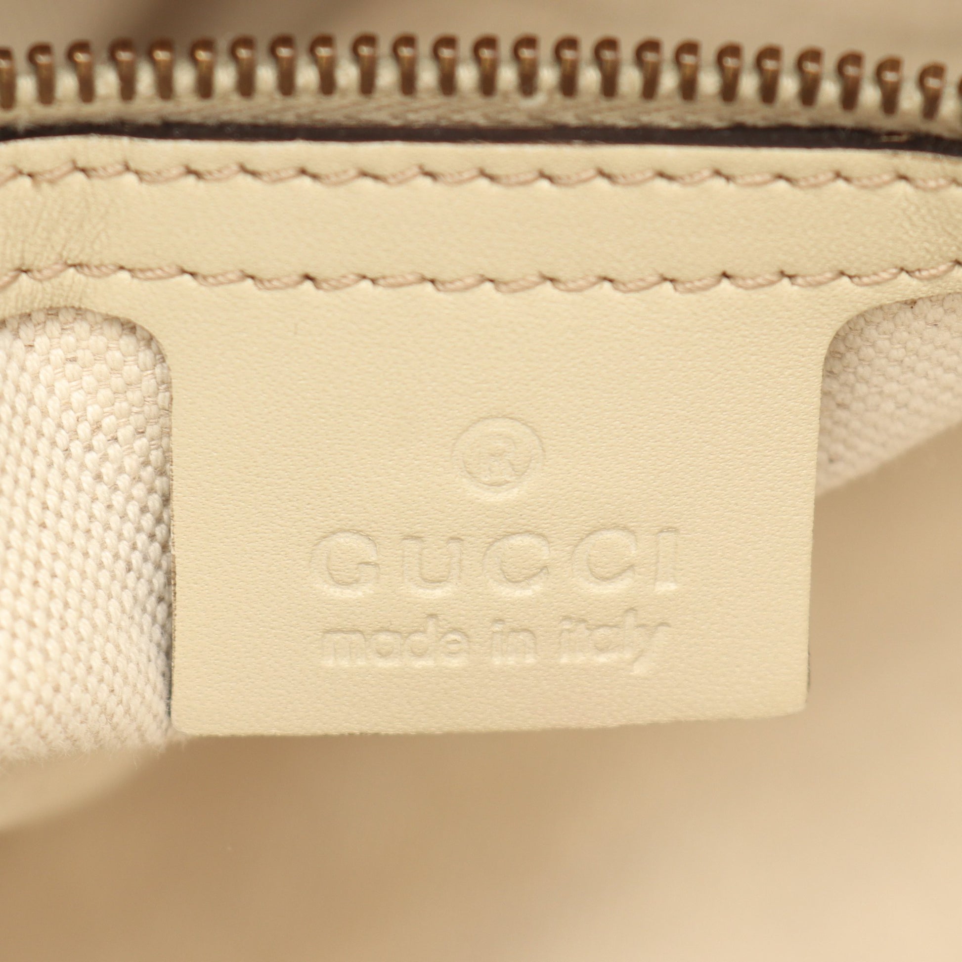 スカーレット GGキャンバス 2WAY ハンドバッグ PVC レザー ベージュ アイボリー グッチ バッグ GUCCI