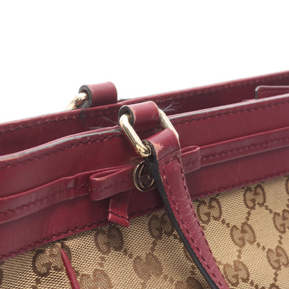 メイフェア GGキャンバス ハンドバッグ トートバッグ キャンバス レザー ベージュ ピンクパープル グッチ バッグ GUCCI