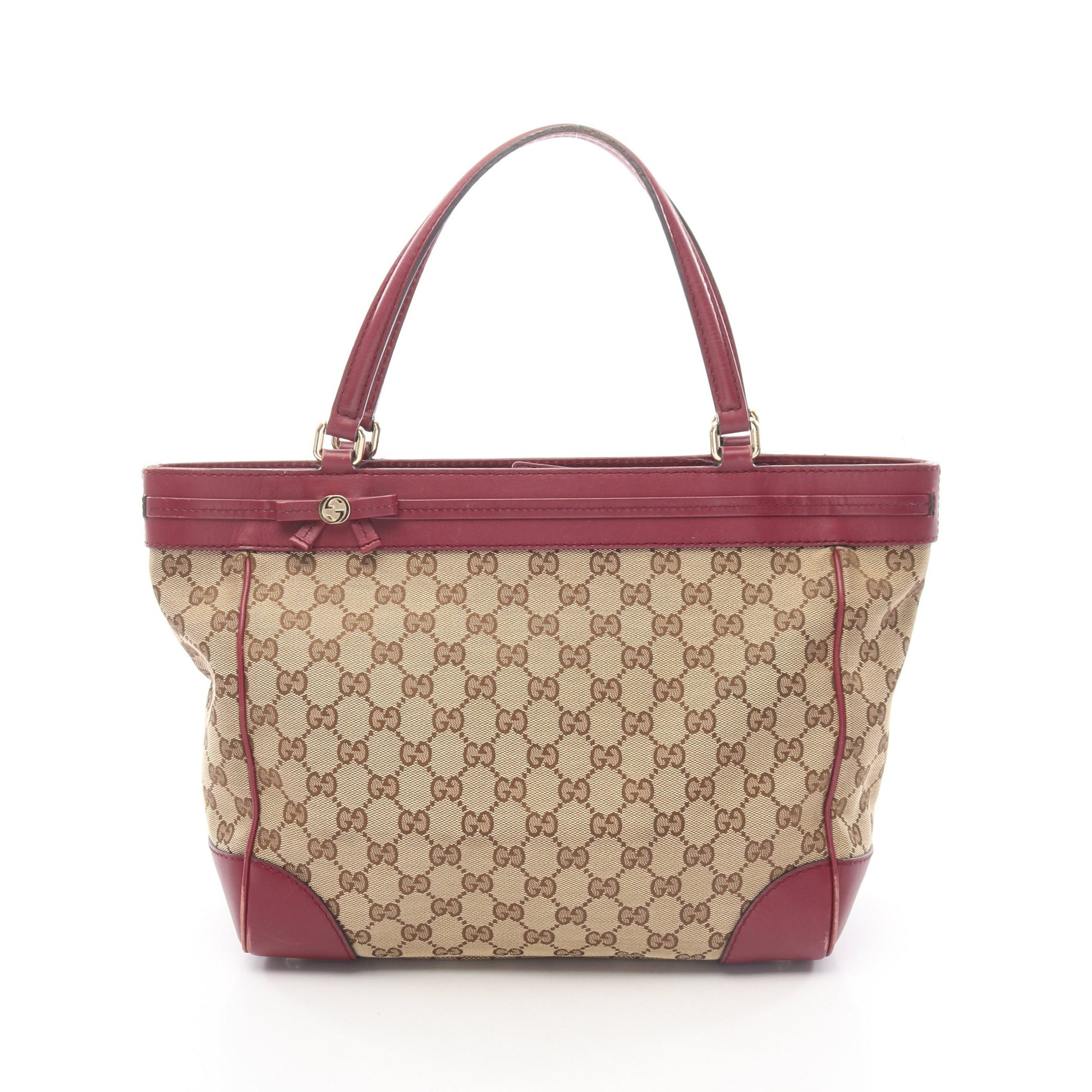 メイフェア GGキャンバス ハンドバッグ トートバッグ キャンバス レザー ベージュ ピンクパープル グッチ バッグ GUCCI
