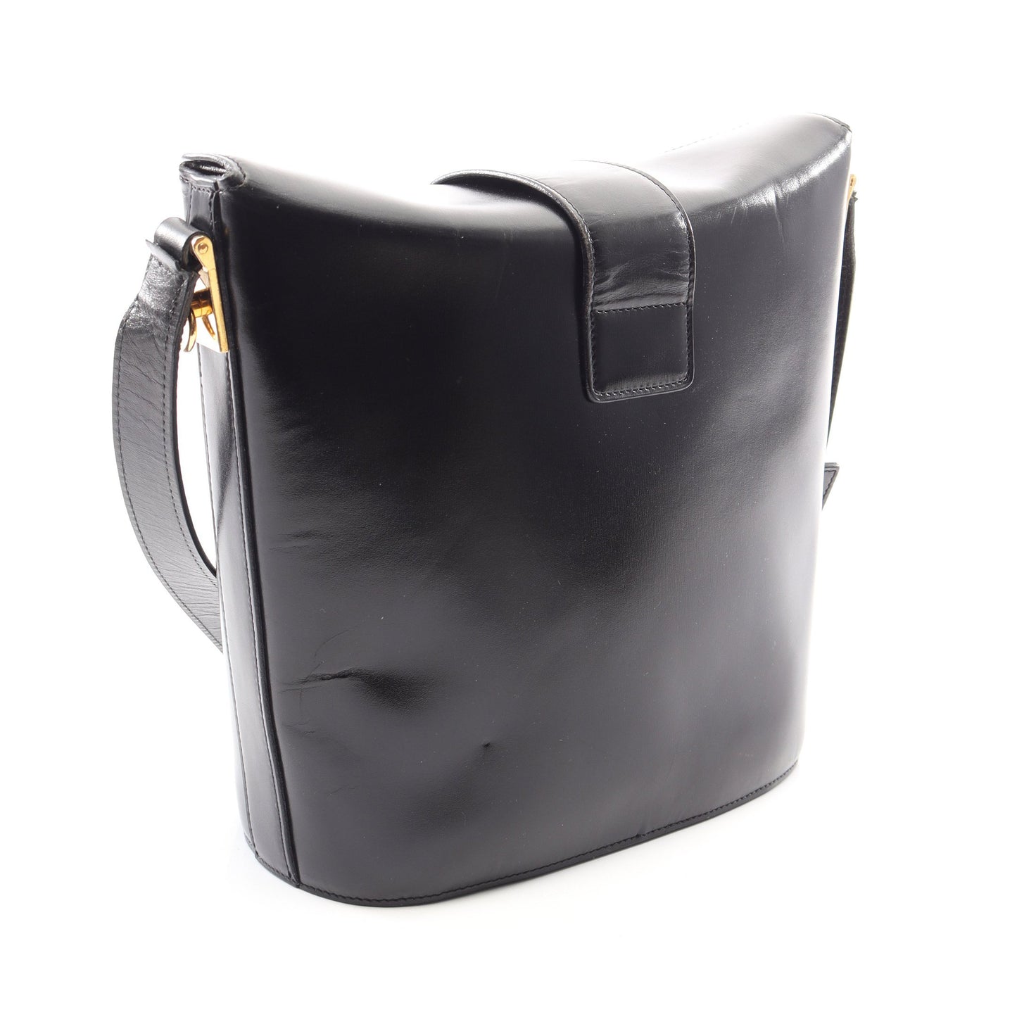ショルダーバッグ レザー ブラック セリーヌ バッグ CELINE