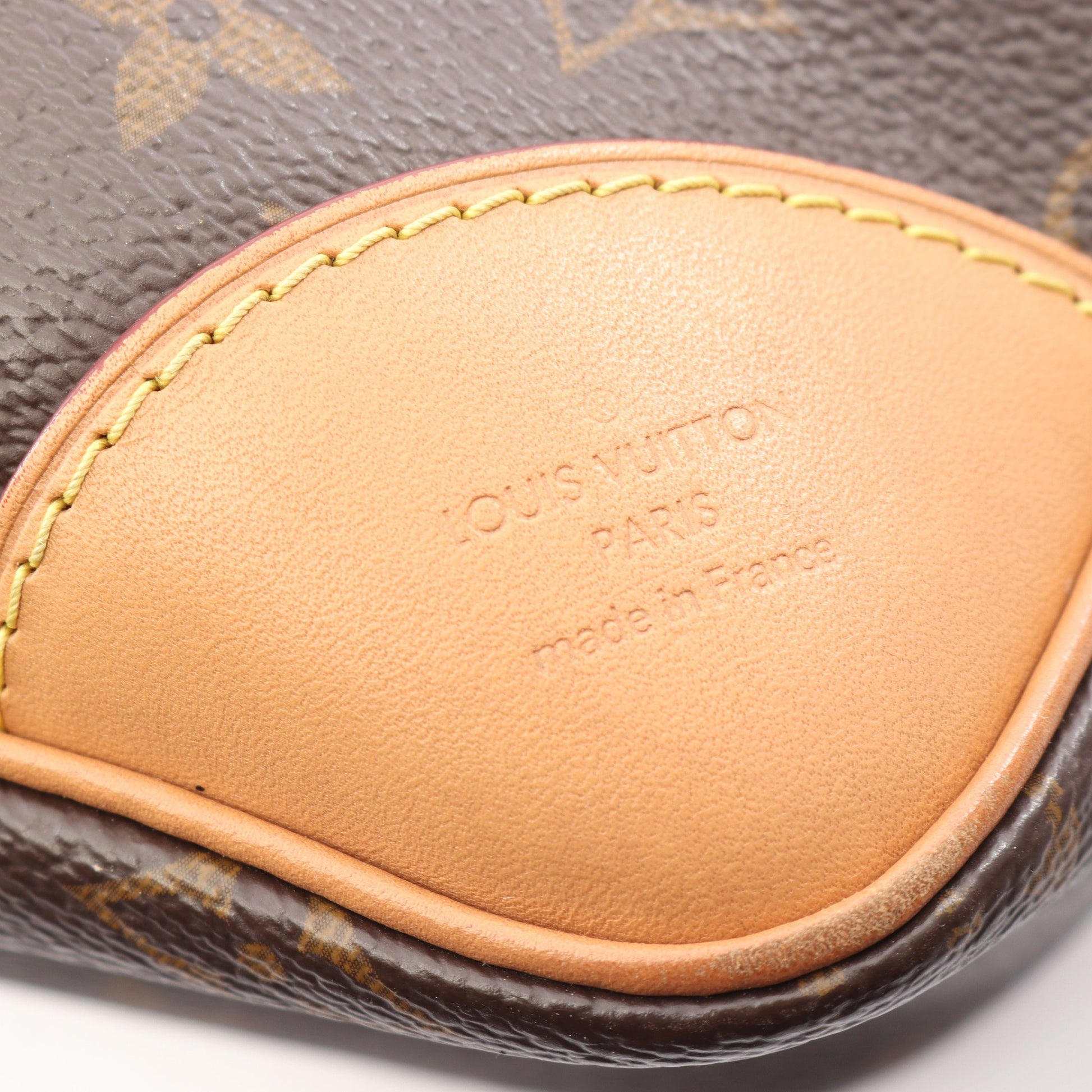 オデオン NM MM モノグラム ショルダーバッグ PVC レザー ブラウン ルイヴィトン バッグ LOUIS VUITTON