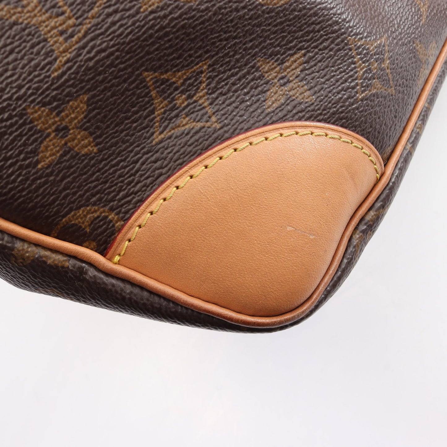 オデオン NM MM モノグラム ショルダーバッグ PVC レザー ブラウン ルイヴィトン バッグ LOUIS VUITTON