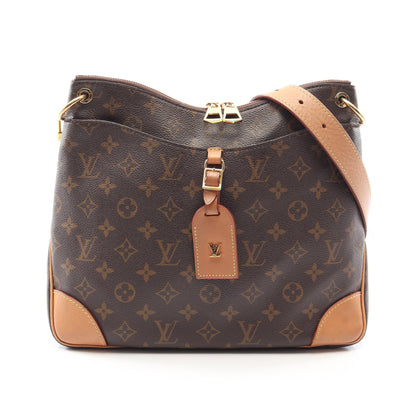 オデオン NM MM モノグラム ショルダーバッグ PVC レザー ブラウン ルイヴィトン バッグ LOUIS VUITTON