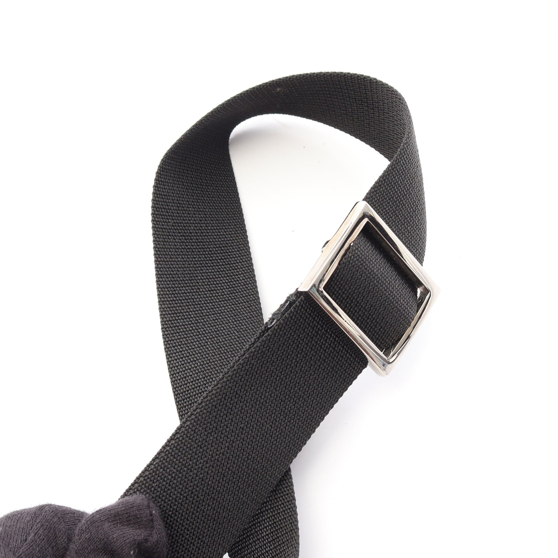 GGキャンバス ショルダーバッグ キャンバス レザー ブラック グッチ バッグ GUCCI