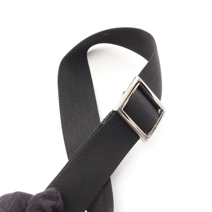 GGキャンバス ショルダーバッグ キャンバス レザー ブラック グッチ バッグ GUCCI