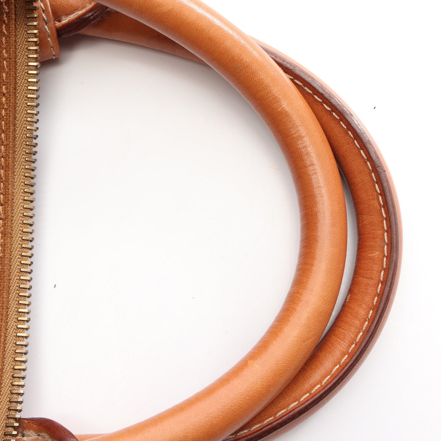 マカダム ボストンバッグ PVC レザー ダークブラウン ブラウン セリーヌ バッグ CELINE