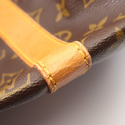 キーポル50 モノグラム ボストンバッグ PVC レザー ブラウン ルイヴィトン バッグ LOUIS VUITTON