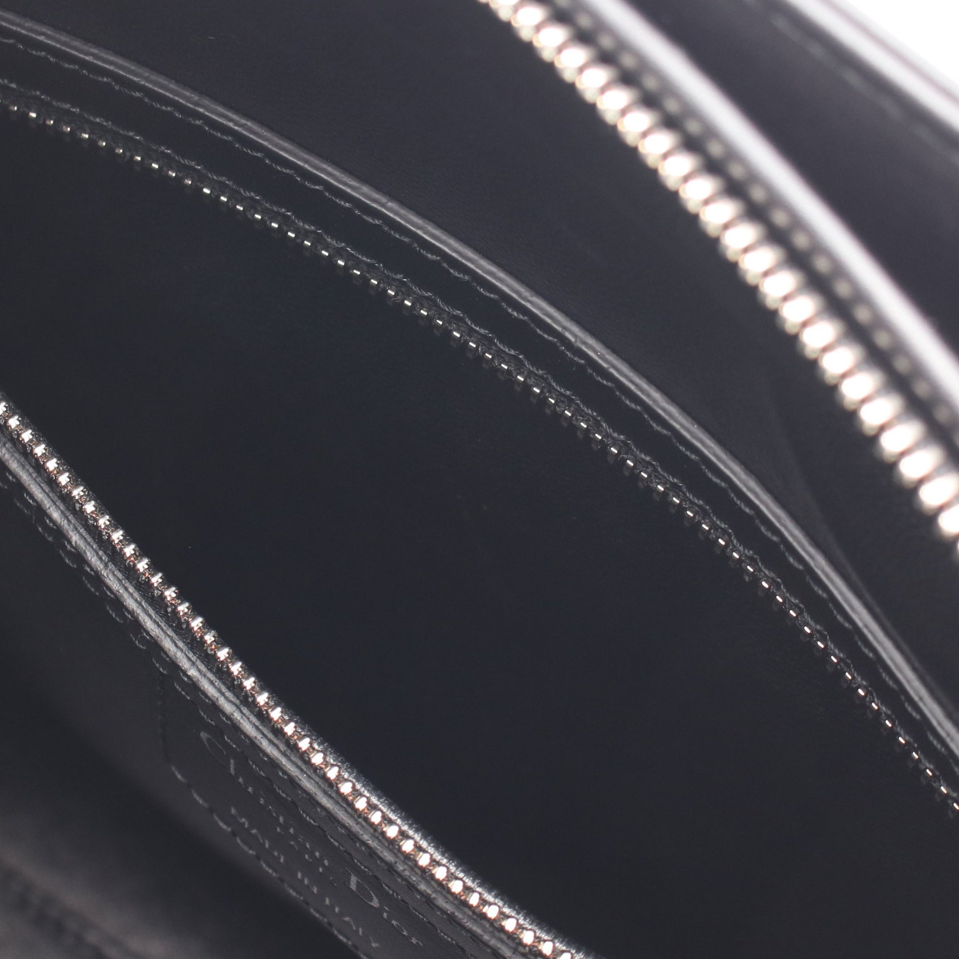 レディディオール ラージ ワッペン 2WAY ハンドバッグ レザー ブラック マルチカラー クリスチャンディオール バッグ Christian Dior
